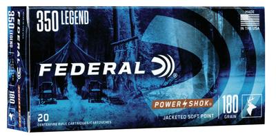 350 LEGEND POWER SHOK 180GR JSP