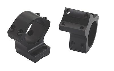 WEAVER STYLE HIGH MATTE BLK SCOPE RINGS