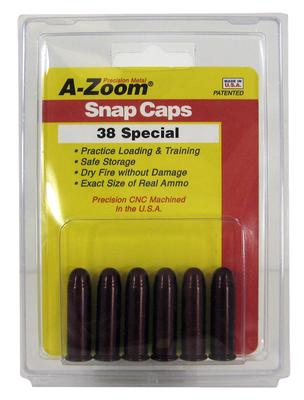 38 SPECIAL SNAP CAPS 6PK