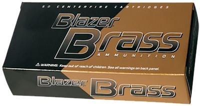 CCI BLAZER BRASS 40 S&W 180 GRAIN BLAZER BRASS