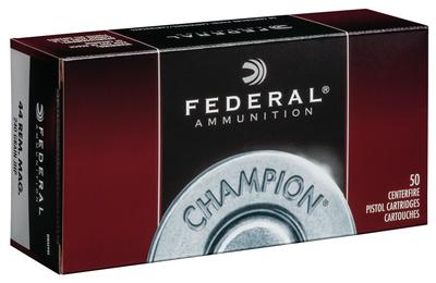 44 REM MAG CHAMPION BRASS 240GR JHP 50RNDS