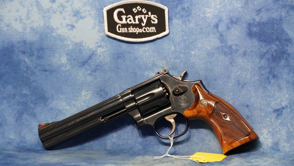 USED SMITH & WESSON MODEL 586 BLUED 357 MAGNUM 6" BBL