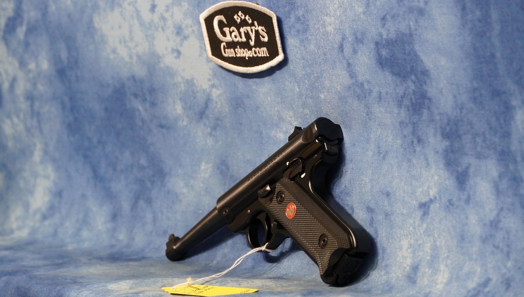 USED RUGER MARK IV 22 LR 4.75" TAPER BARREL BLUED