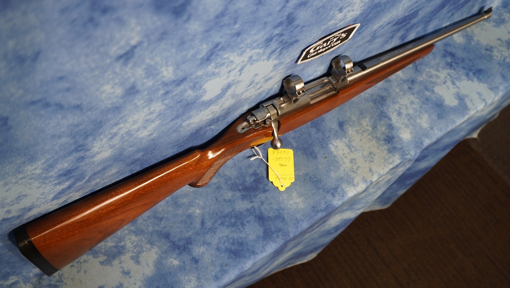 USED RUGER 77/44 44 MAGNUM STAINLESS WALNUT 7402 MFG 1999