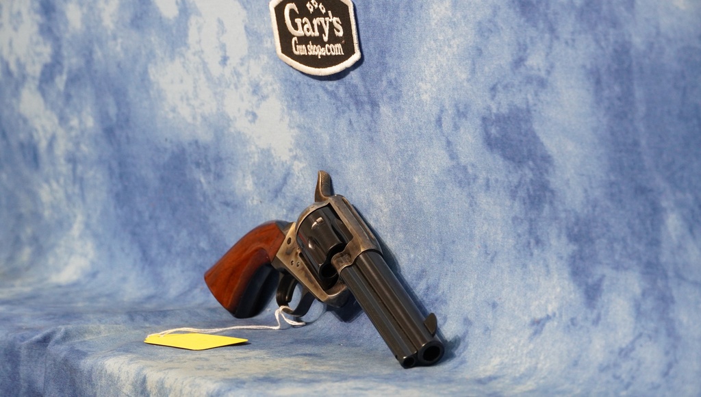 USED A. UBERTI REGULATOR 45 LC 4.75" BBL CASE COLORED