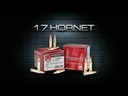 HORNADY 8611 UNPRIMED CASES CARTRIDGE 17 HORNET RIFLE BRASS