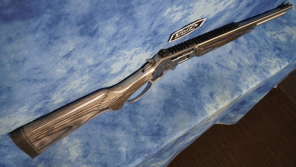 CUSTOM & COLLECTABLE MARLIN 1895 45-70 GOV'T WILDLIFE SERIES GRIZZLY