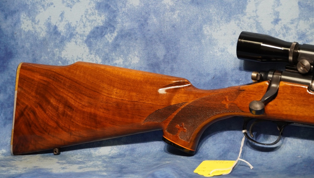 USED REMINGTON MODEL 700 BDL 22-250 REM 6-DIGIT SERIAL LYMAN SCOPE
