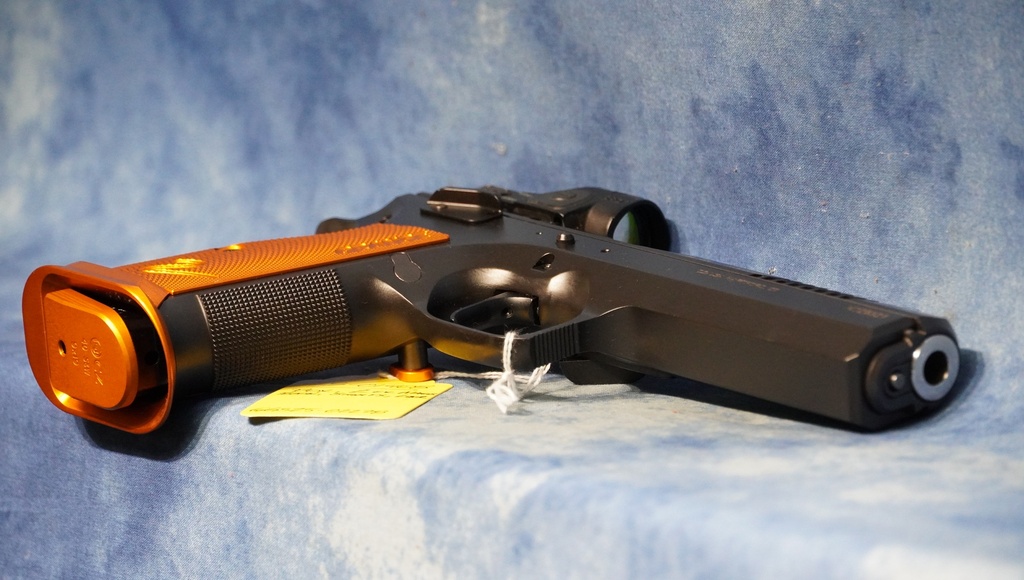 USED CZ TS 2 9MM W / TRIJICON
