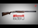 USED BENELLI 828U NICKEL FIELD 12 GA 3" 28" BBL 