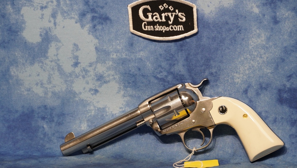USED RUGER VAQUERO STAINLESS BISLEY 45 LC 5.5" BBL