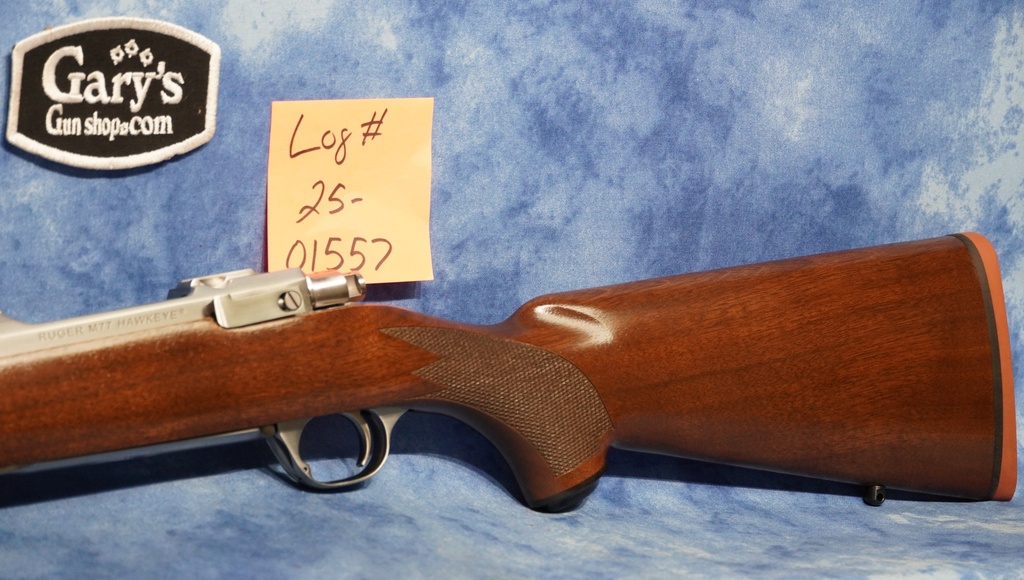 RUGER 57145 M77 HAWKEYE INTERNATIONAL SS / WALNUT 6.5X55 SWEDISH