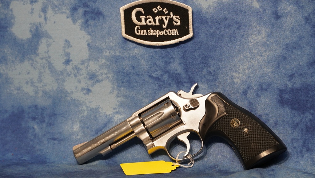 USED SMITH & WESSON MODEL 65 357 MAGNUM STAINLESS 4" BBL 