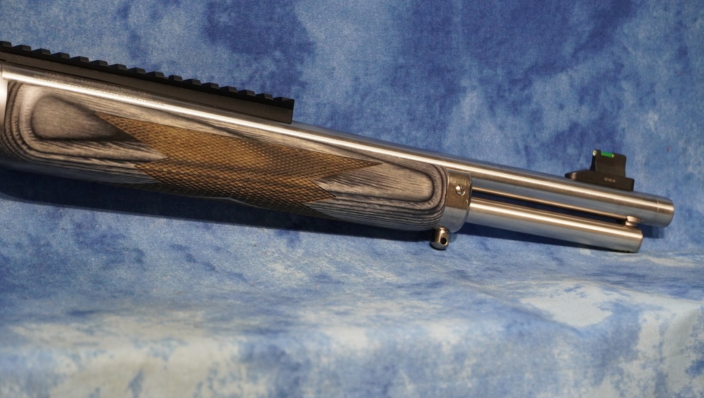 CUSTOM & COLLECTABLE MARLIN 1894 WILDLIFE SERIES MOUNTAIN LION 357 MAG 