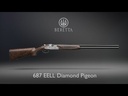 BERETTA J687DFP8 20 GA / 28 GA 687 EELL DIAMOND PIGEON FIELD COMBO SET 28" BBL'S
