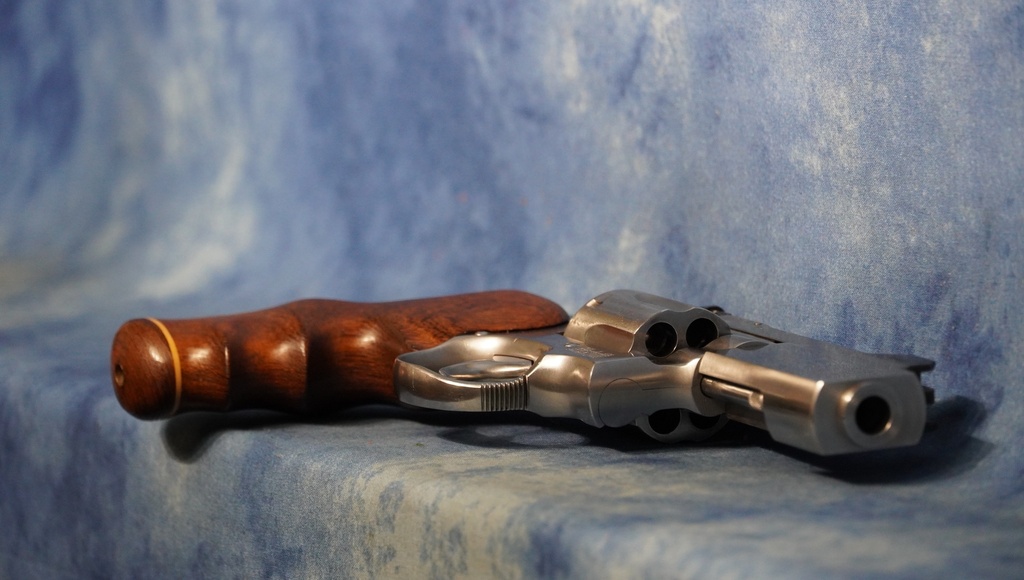 USED SMITH & WESSON MODEL 65-3 BO-MAR RIB 357 MAGNUM