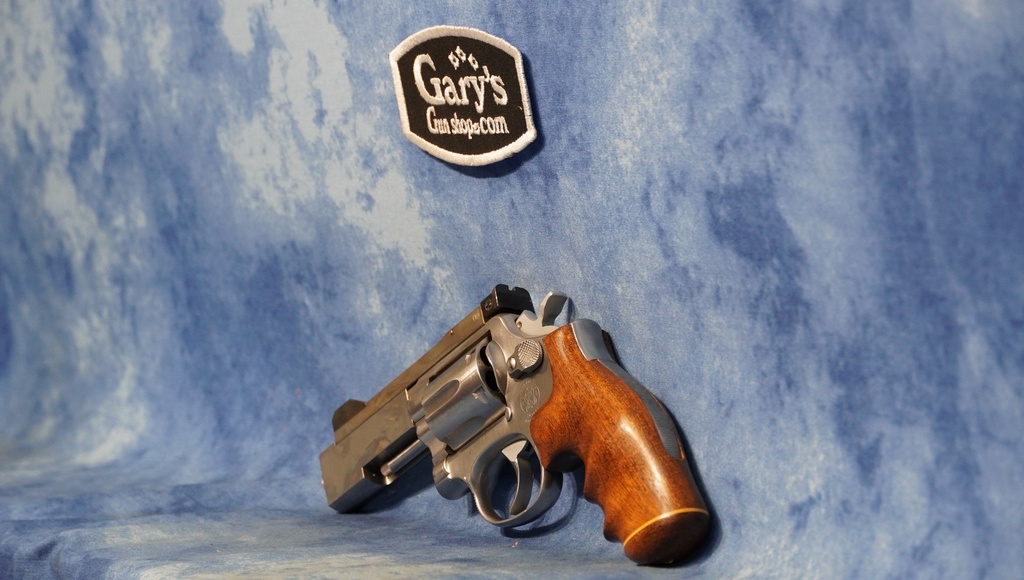 USED SMITH & WESSON MODEL 65-3 BO-MAR RIB 357 MAGNUM