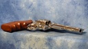 USED SMITH & WESSON MODEL 57 NICKEL FACTORY ENGRAVED 41 MAGNUM