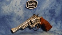 USED SMITH & WESSON MODEL 57 NICKEL FACTORY ENGRAVED 41 MAGNUM