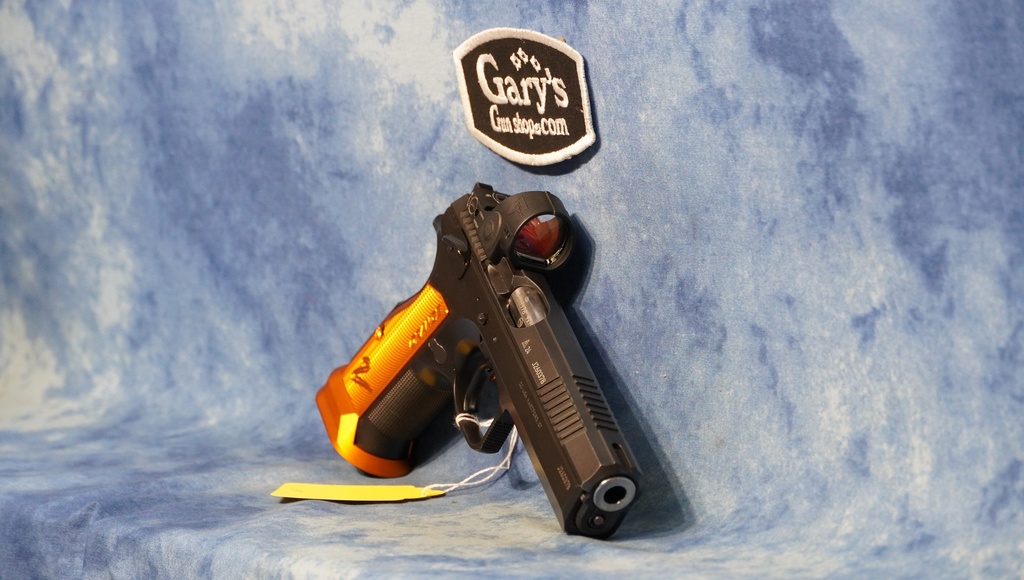 USED CZ USA TS 2 9MM W / TRIJICON SRO 