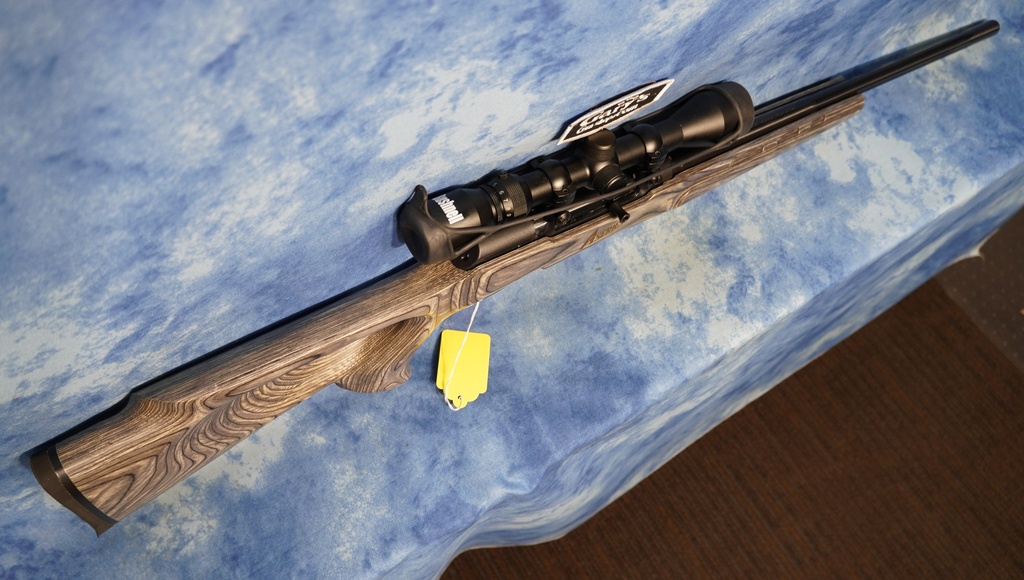 USED SAVAGE ARMS A22 WITH BUSHNELL 22 LR