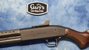 USED MOSSBERG MODEL 590A1 RETROGRADE 12 GA 3" 20" BBL WOOD STOCK