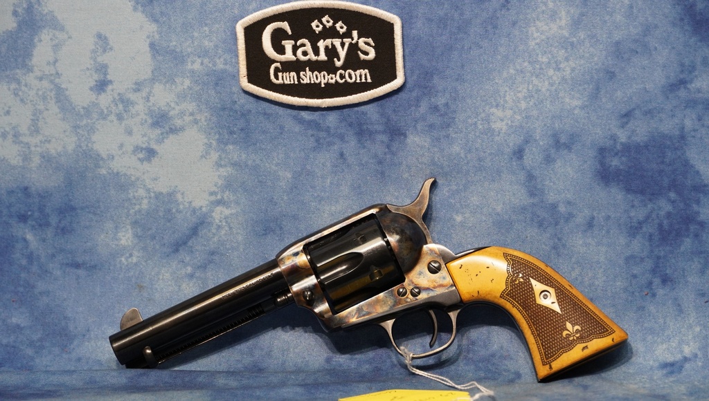 USED TAYLORS & COMPANY MODEL 1873 "GAMBLER" 45 LC 4.75" BBL 