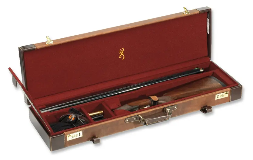 JOHN M. BROWNING SIGNATURE LEATHER FITTED CASE 1428798208