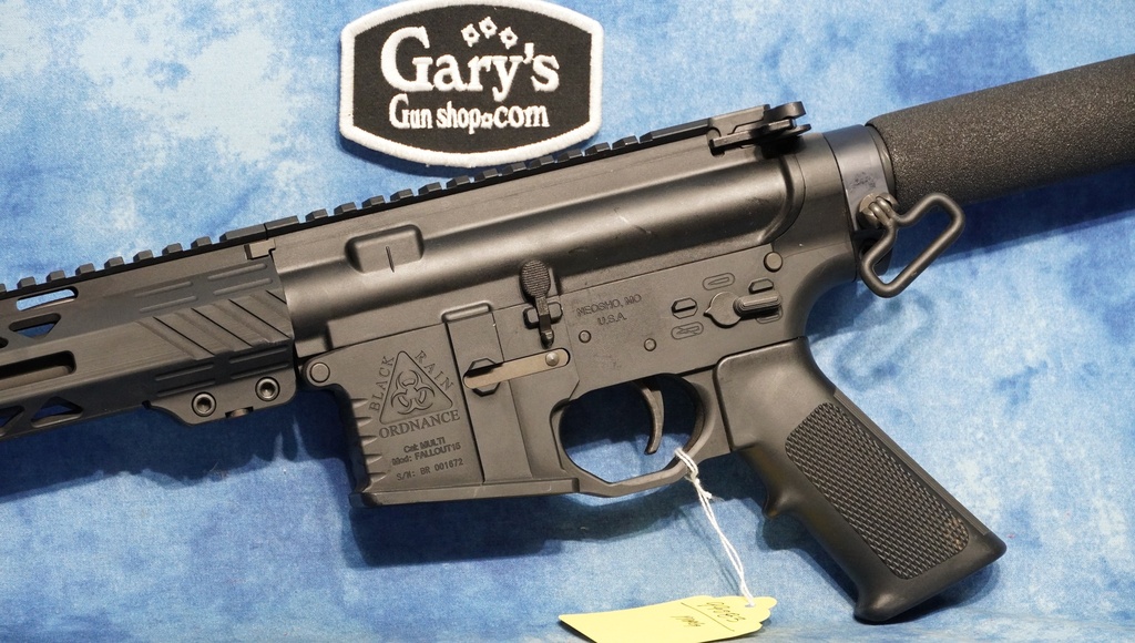USED BLACK RAIN ORDNANCE 5.56MM FALLOUT 15 16" BBL