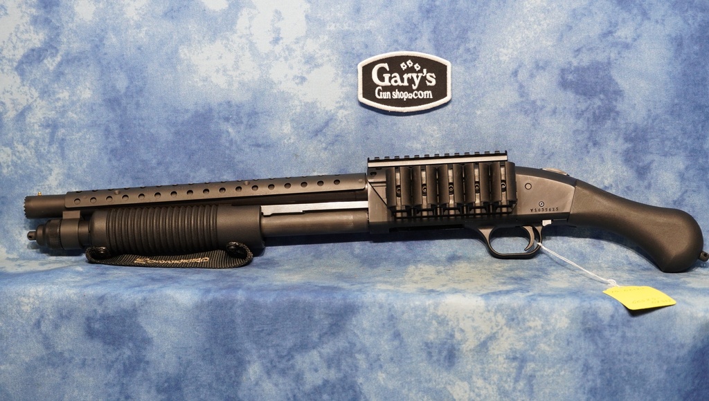 USED MOSSBERG 590 SHOCKWAVE 12 GA 3" 14" BBL HEAT SHIELD RAPTOR GRIP