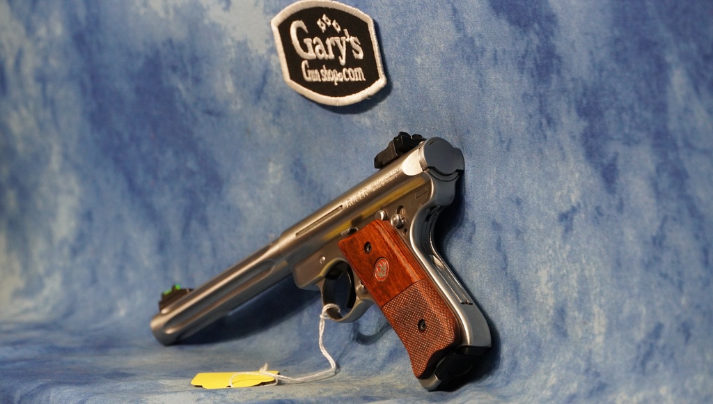 USED RUGER MARK III HUNTER 22 LR FLUTED STAINLESS