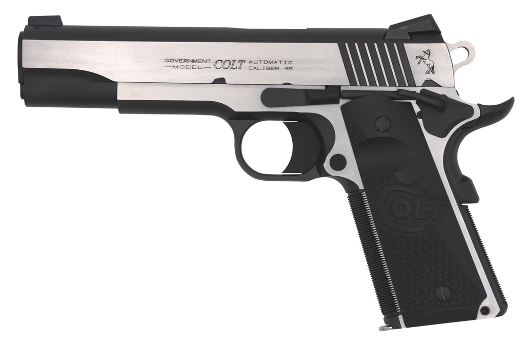 COLT O1070CE COMBAT ELITE GOVERNMENT 45 ACP 8+1 5" STAINLESS NATIONAL MATCH