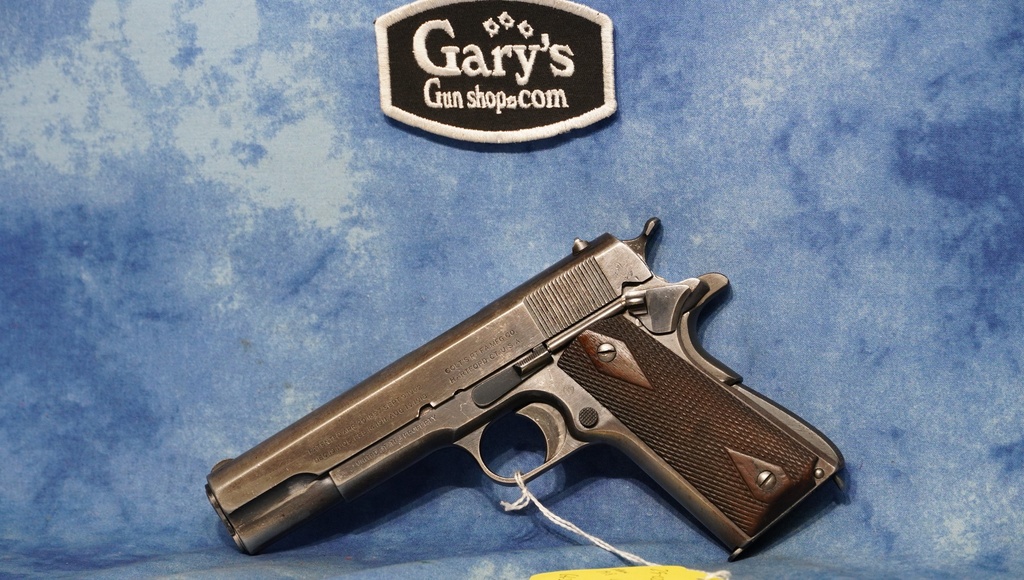 USED COLT 1911 GOVERNMENT 45 ACP US PROPERTY MARKED MFG 1918
