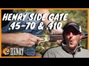 HENRY REPEATING ARMS H010G SIDE GATE FULL SIZE 45-70 GOV 4+1 18.43" BLUED