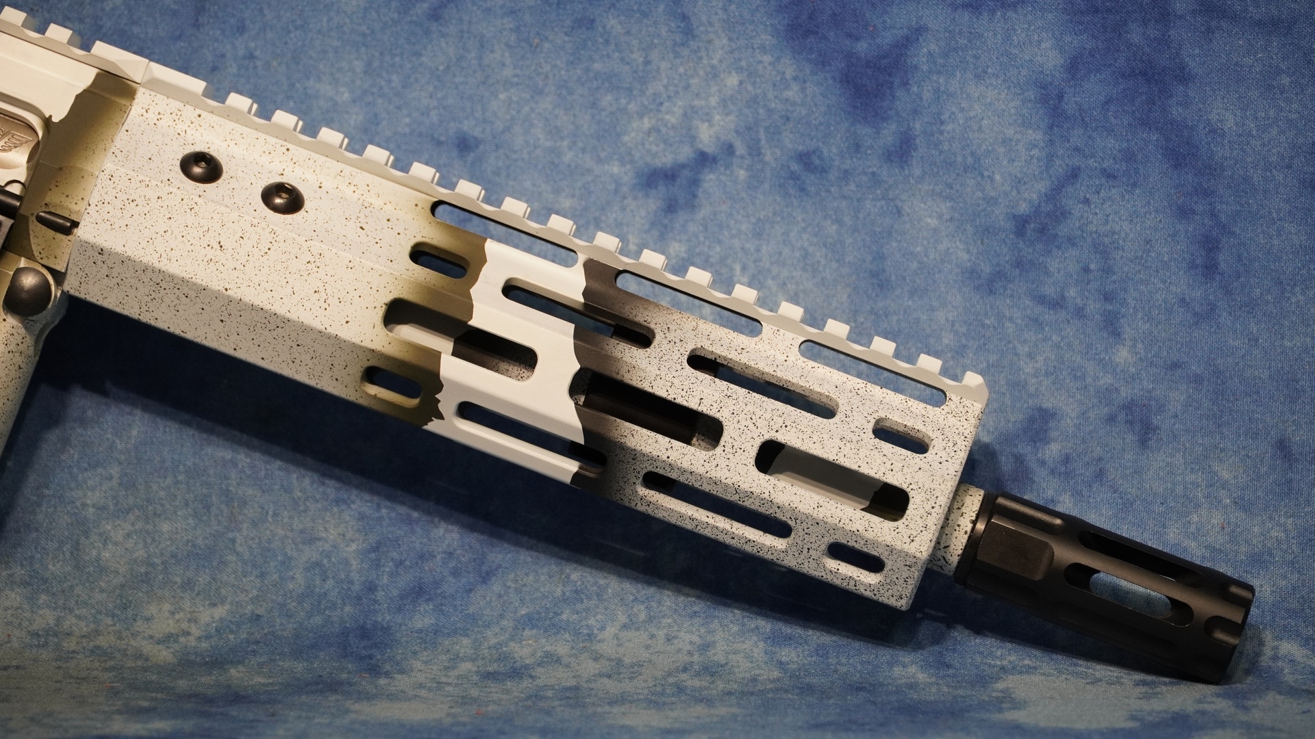WILSON COMBAT SBR TACTICAL 300 BLACKOUT 8" BBL WASTELAND WHITE CAMO-img-9