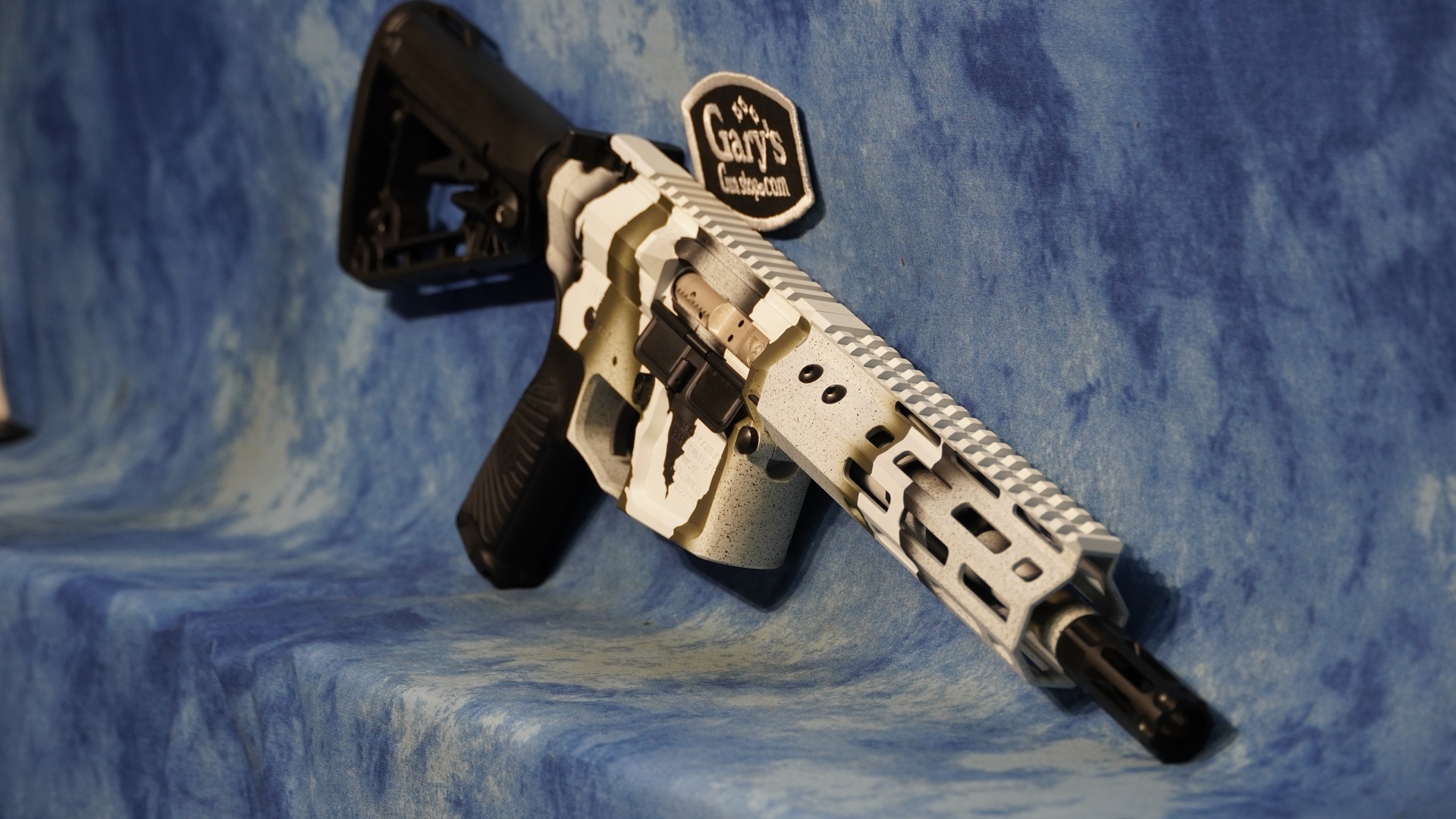 WILSON COMBAT SBR TACTICAL 300 BLACKOUT 8" BBL WASTELAND WHITE CAMO-img-10