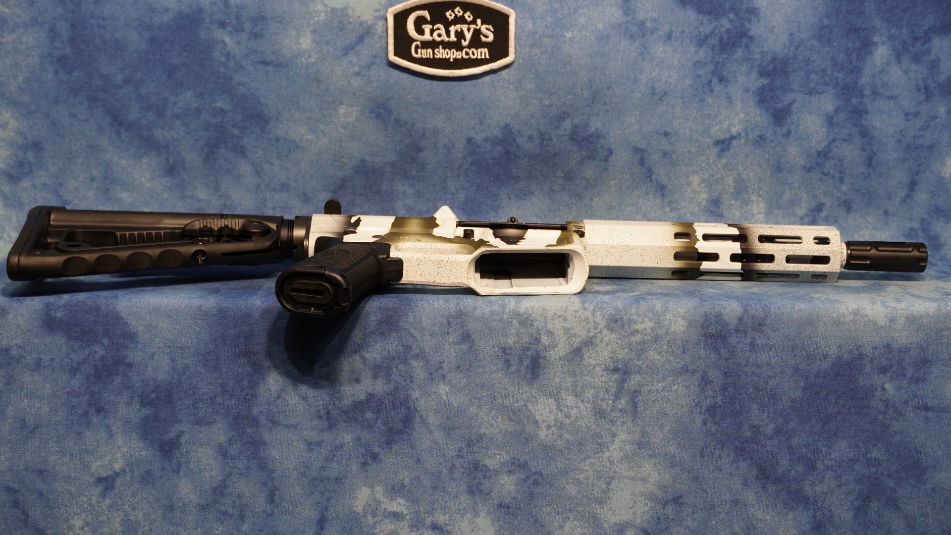 WILSON COMBAT SBR TACTICAL 300 BLACKOUT 8" BBL WASTELAND WHITE CAMO-img-11