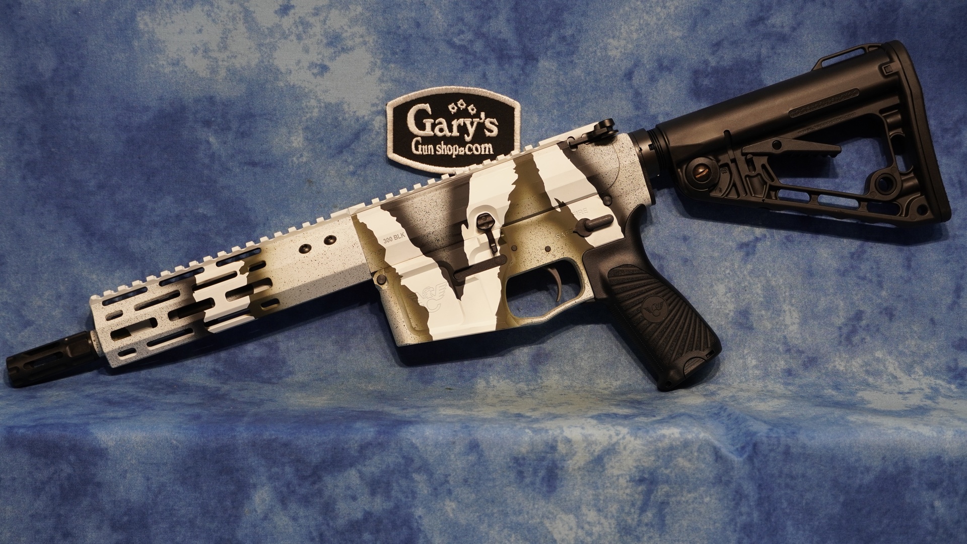 WILSON COMBAT SBR TACTICAL 300 BLACKOUT 8" BBL WASTELAND WHITE CAMO-img-12