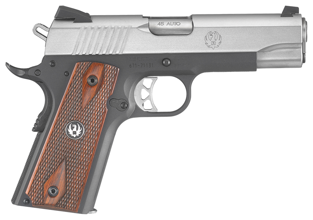 RUGER 6711 SR1911 LIGHTWEIGHT COMMANDER 45 ACP 7+1 4.25" (2)