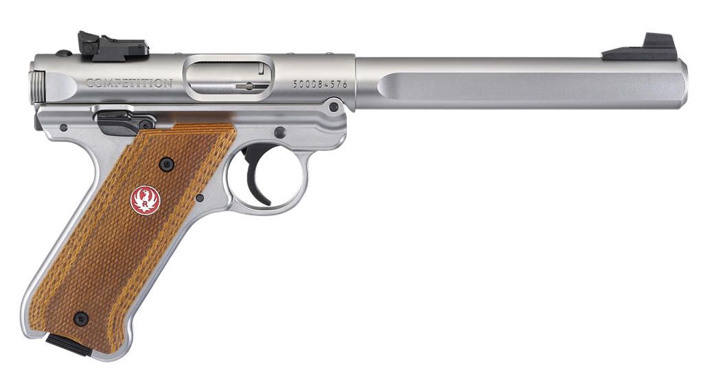 RUGER 40112 MARK IV COMPETITION 22 LR 10+1 6.88" (2)