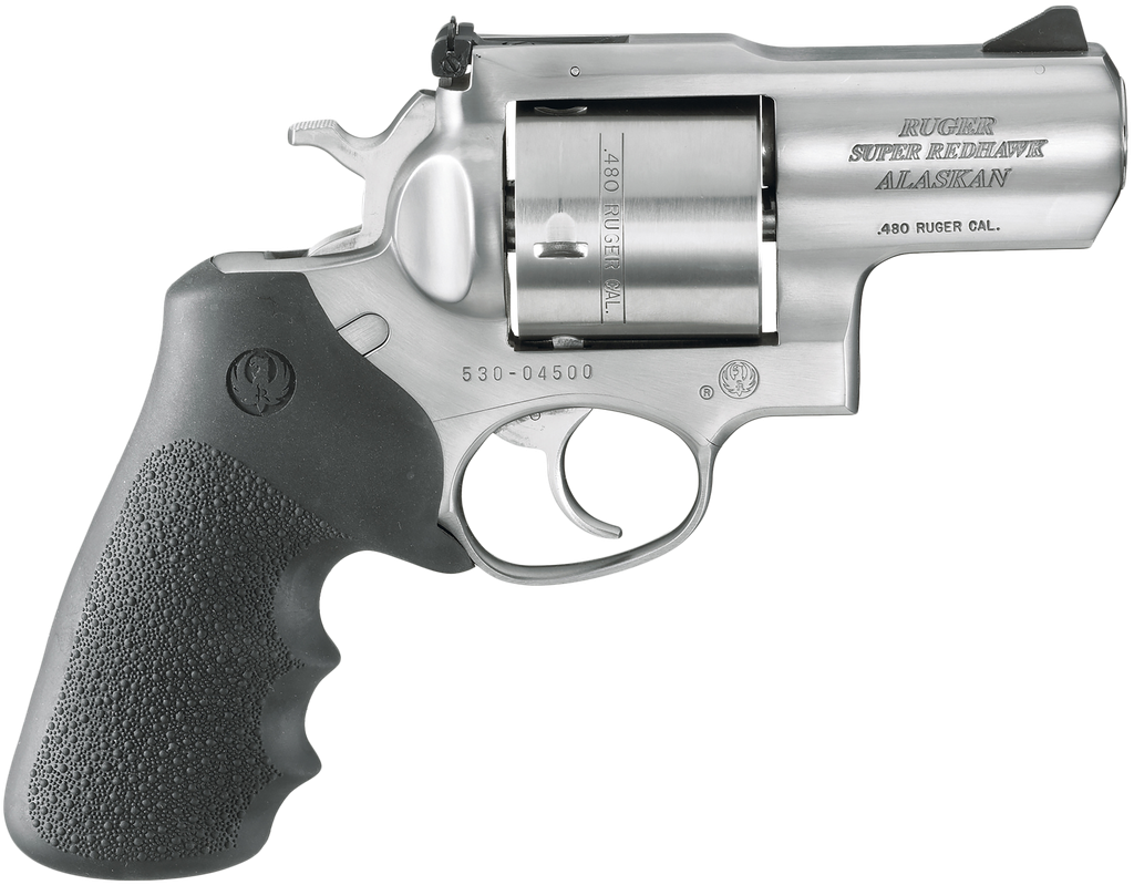 RUGER 5302 SUPER REDHAWK ALASKAN SMALL FRAME 480 RUGER 6RD 2.50" (2)