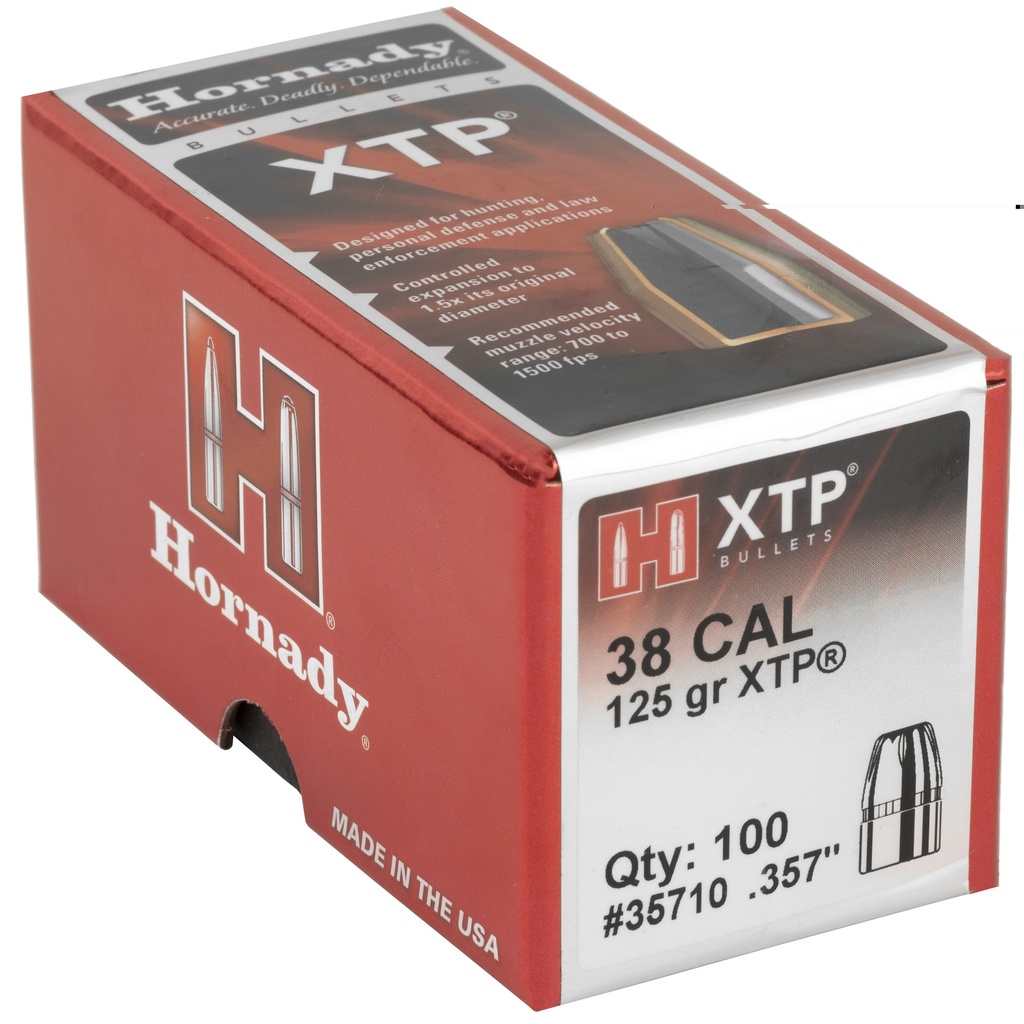 Hrndy Xtp 38cal .357 125gr 100ct