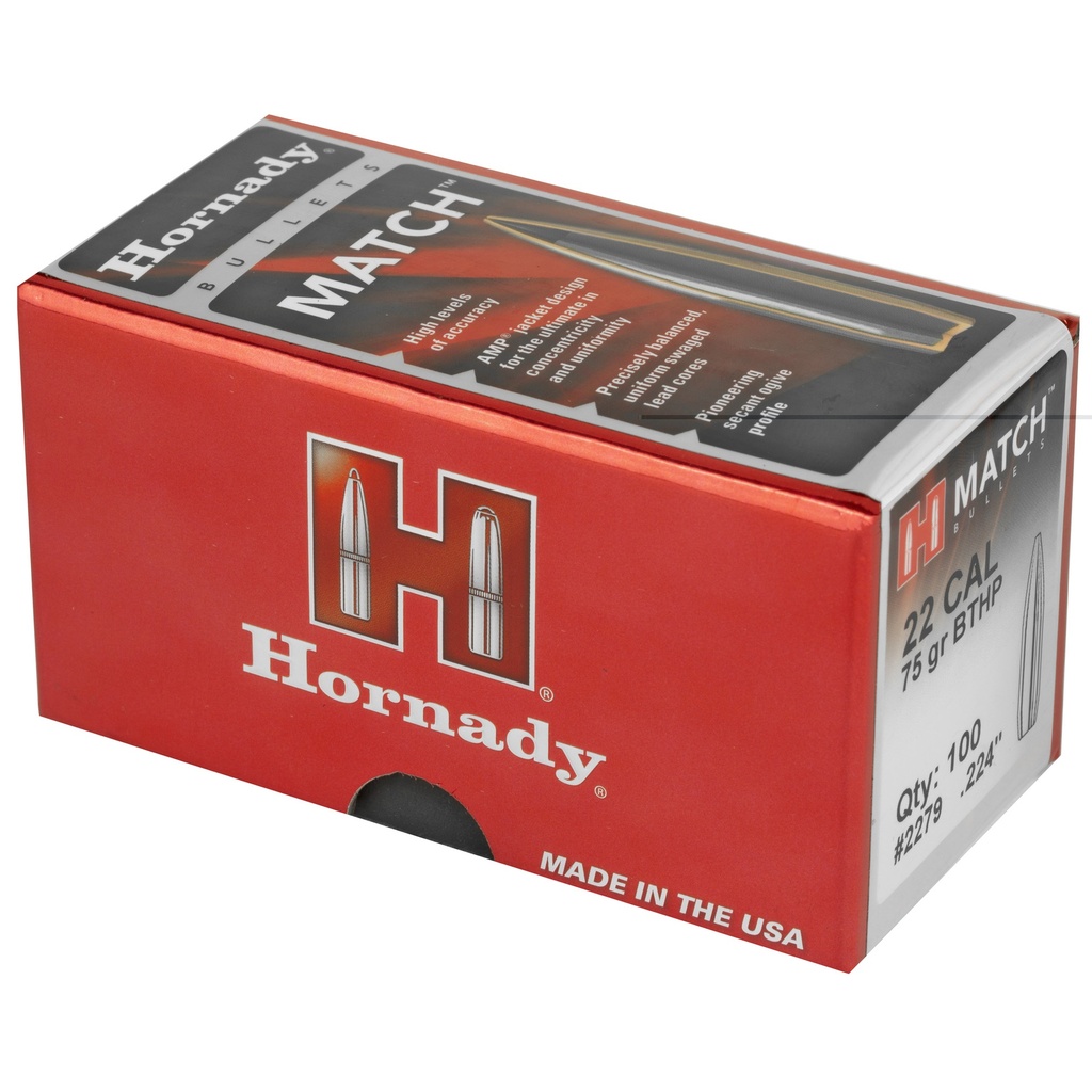 Hrndy Match 22cal .224 75gr 100ct