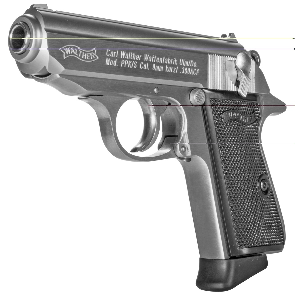 Wal Ppk/s 380acp 3.3" 7rd Sts