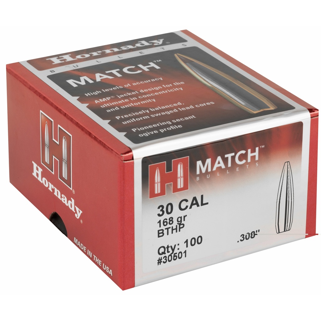 Hrndy Match 30cal .308 168gr 100ct