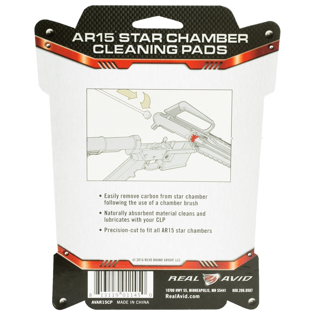 Real Avid Ar15 Star Chmbr Clning Pad