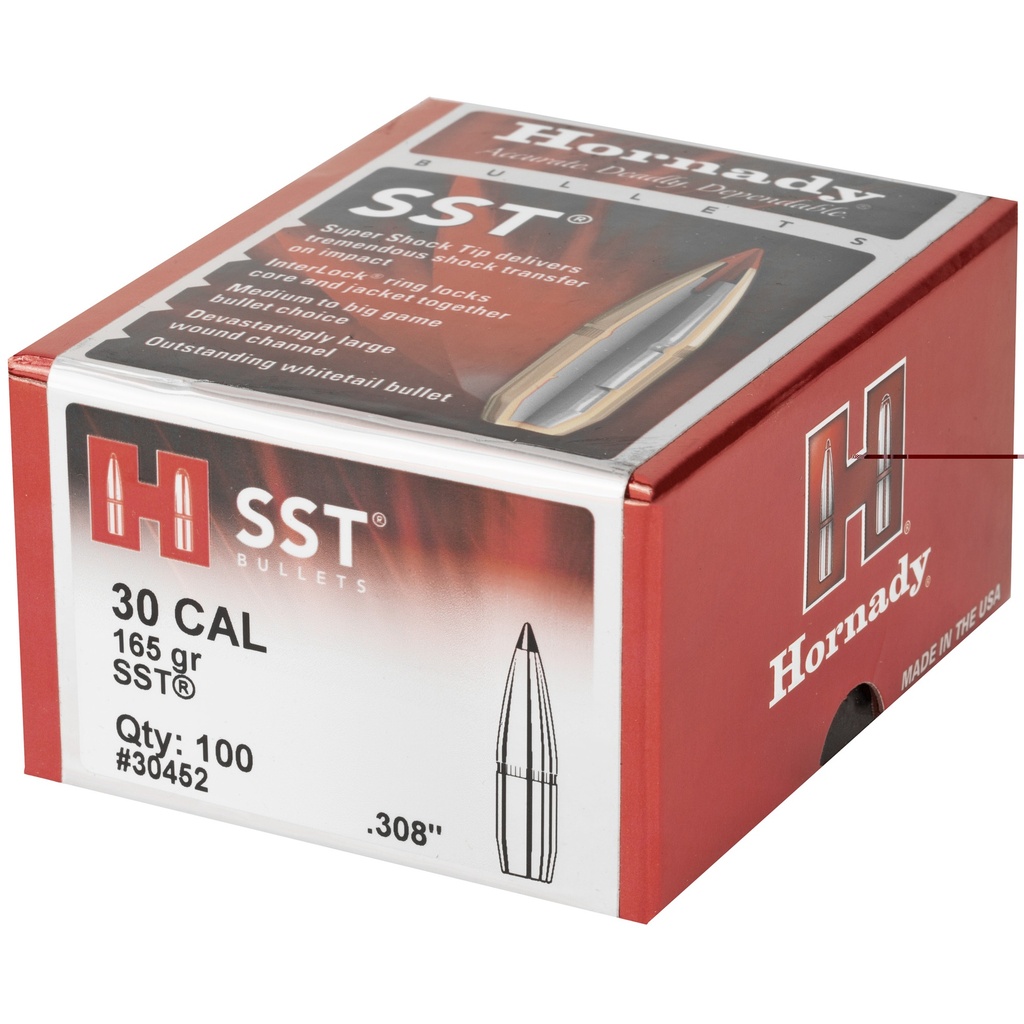 Hrndy Sst 30cal .308 165gr 100ct