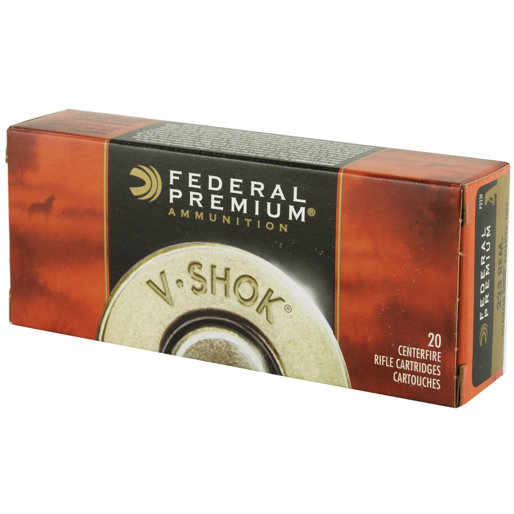 Fed Prm 223rem 55gr Blstc Tip 20/200