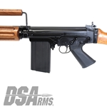 DS ARMS SA58 FAL 21` FALO STYLE HEAVY BBL 7.62X51MM WALNUT HANDGUARD SA5821-T48HB-A