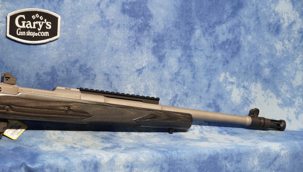 USED RUGER GUNSITE SCOUT 5.56MM LEFT HAND STAINLESS